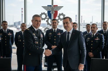 Illustration of "Rien de mieux qu’un militaire pour parler aux militaires": le ministre du Travail va placer un général à la tête de la nouvelle "force spéciale" au sein de France Travail pour recruter massivement dans l'industrie de la défense