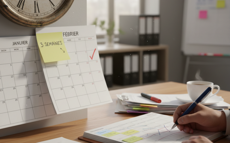 Illustration of Objectifs RH : trop tard en janvier ? Plan de rattrapage en 3 semaines