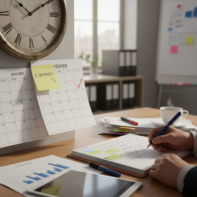 Illustration of Objectifs RH : trop tard en janvier ? Plan de rattrapage en 3 semaines