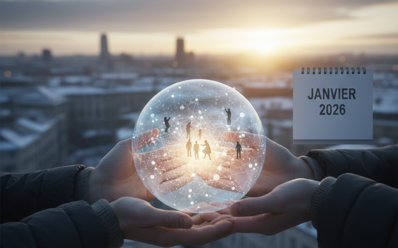 Illustration of Veille sociale Janvier 2026