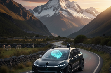 Illustration of Nvidia lance Alpamayo, des modèles d'IA ouverts permettant aux véhicules autonomes de « penser comme un humain »