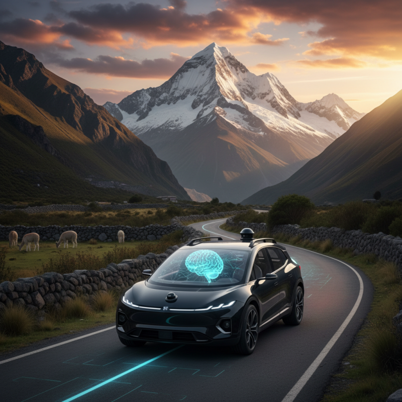 Illustration of Nvidia lance Alpamayo, des modèles d'IA ouverts permettant aux véhicules autonomes de « penser comme un humain »