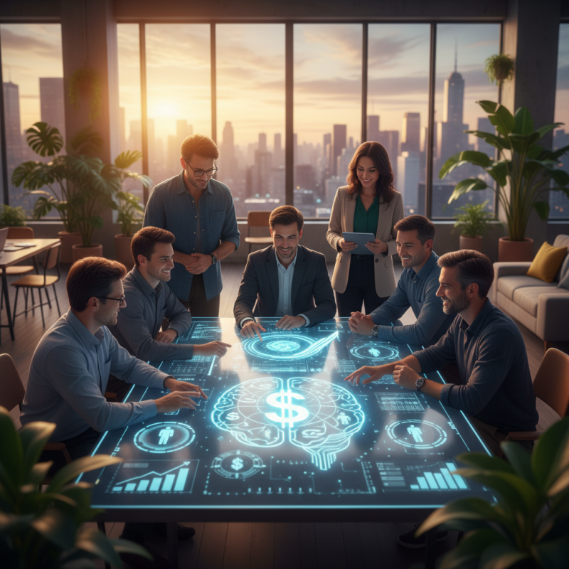 Illustration of Humans&, une startup d'IA « centrée sur l'humain » fondée par des anciens d'Anthropic, xAI et Google, a levé 480 millions de dollars lors d'une levée de fonds en amorçage