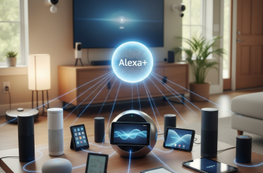 Illustration of Amazon affirme que 97 % de ses appareils peuvent prendre en charge Alexa+