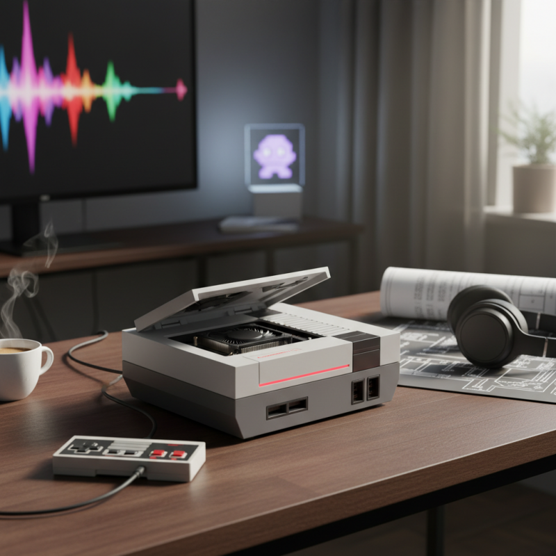 Illustration of Acemagic Retro X5 – Un mini-PC en forme de NES avec un CPU AMD surpuissant | Le site de Korben