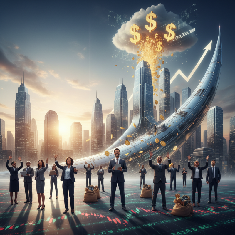 Illustration of Les milliardaires de la tech ont encashé 16 milliards de dollars en 2025 alors que les actions grimpaient en flèche