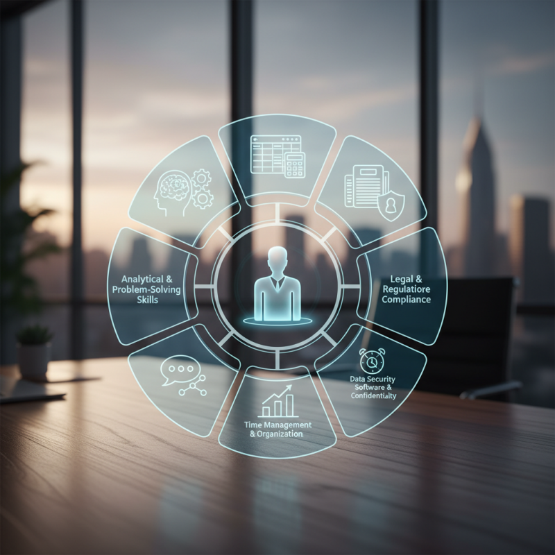 Illustration of Les 8 compétences clés du gestionnaire de paie en 2026