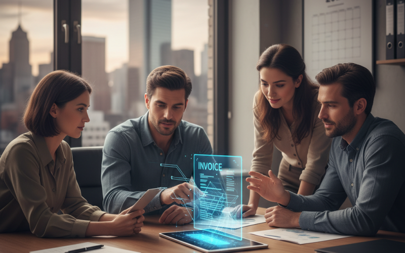 Illustration of Que va changer la facture électronique pour votre organisme de formation en 2026 - Digiforma