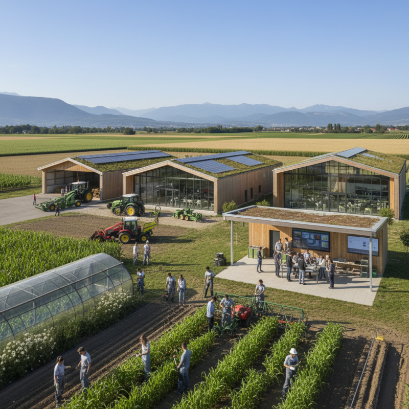 Illustration of Enseignement et formation publics agricoles : centres de formation professionnelle continue et d'apprentissage - Centre Inffo