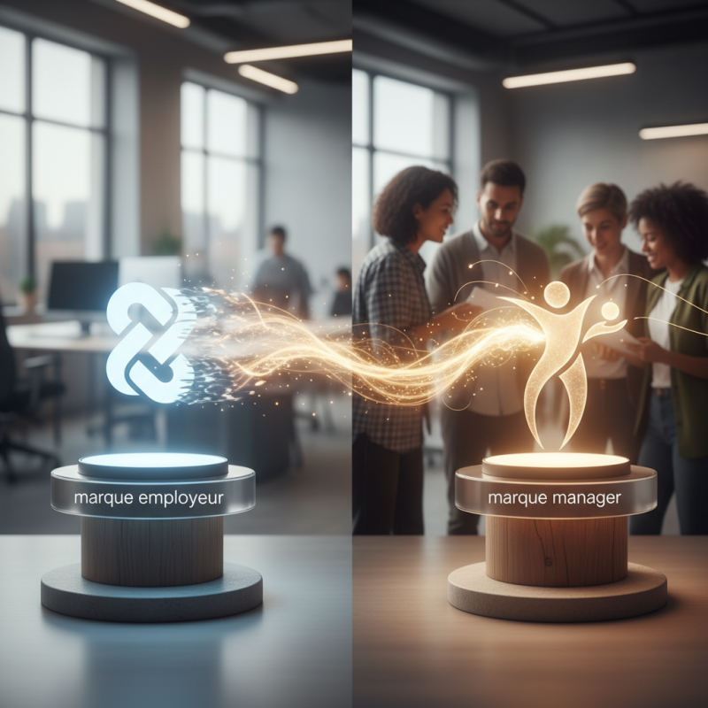 Illustration of De la marque employeur à la marque manager : le vrai tournant du recrutement