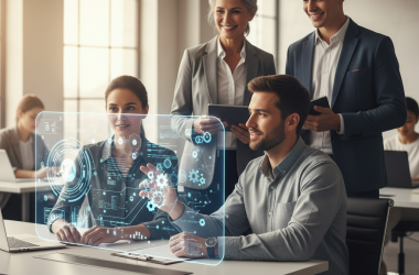 Illustration of Comment l'IA reconfigure le travail et qui en profite, selon le PDG de Mercor