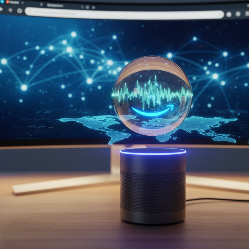 Illustration of Le assistant IA d'Amazon arrive sur le web avec Alexa.com