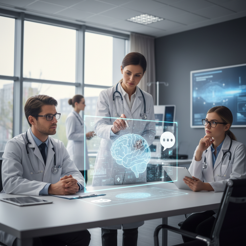 Illustration of Les médecins pensent que l'IA a une place en santé — mais peut-être pas sous forme de chatbot