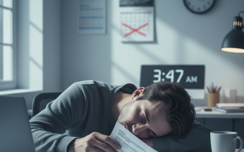 Illustration of Le manque de sommeil, un nouveau motif d’arrêt maladie ?