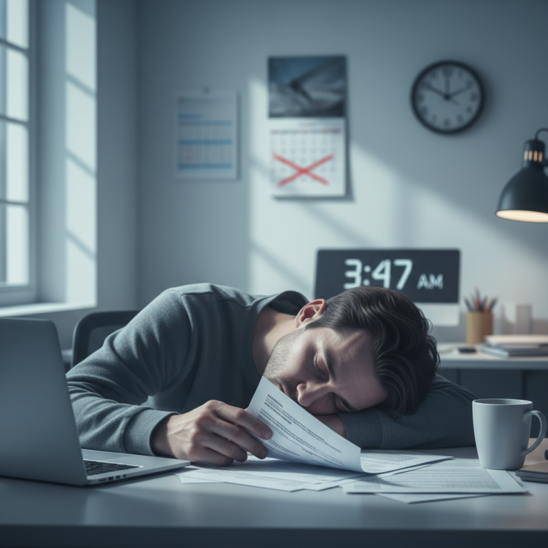 Illustration of Le manque de sommeil, un nouveau motif d’arrêt maladie ?