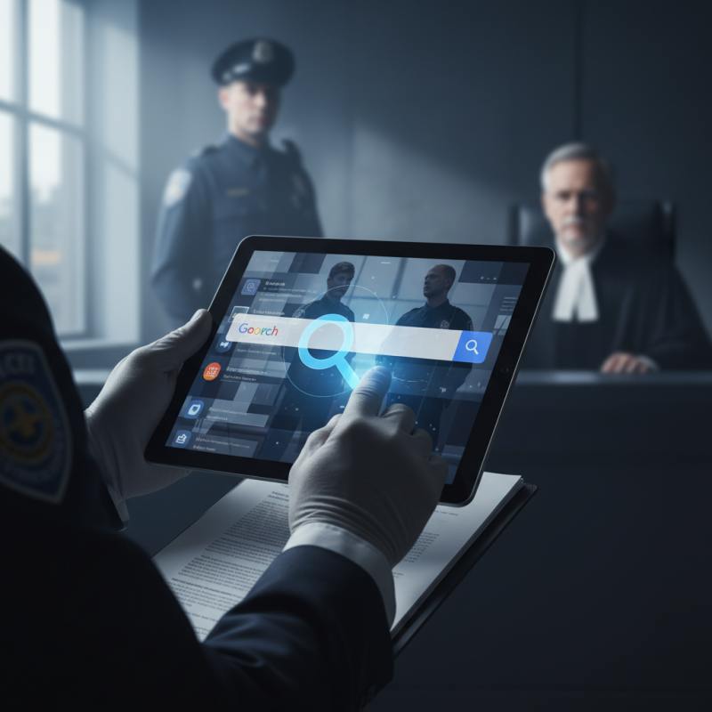 Illustration of Aux États-Unis, la police peut maintenant fouiller dans les recherches Google | Le site de Korben