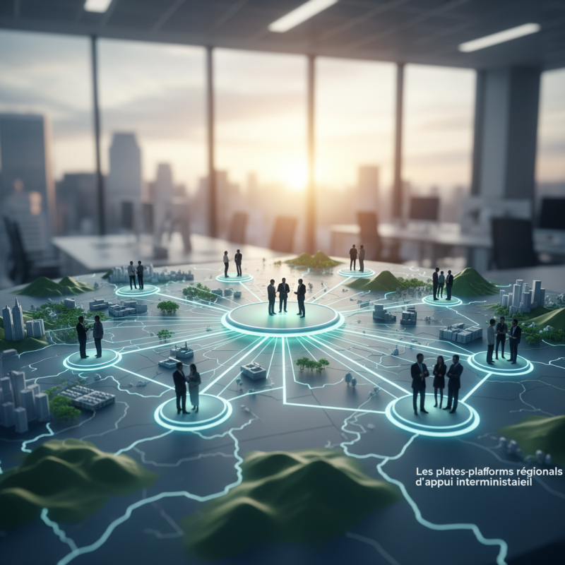 Illustration of Les plates-formes régionales d’appui interministériel à la GRH | Le portail de la fonction publique