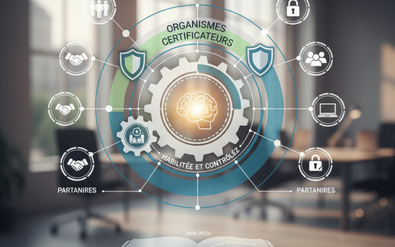 Illustration of [Dossier documentaire] Organismes certificateurs : habilitez et contrôlez vos partenaires de manière sécurisée ! - Edition juin 2024 - Centre Inffo