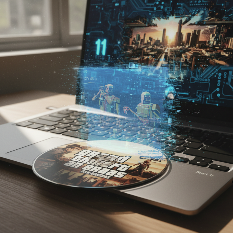 Illustration of Un bug de 20 ans dans GTA San Andreas refait surface avec Windows 11 | Le site de Korben