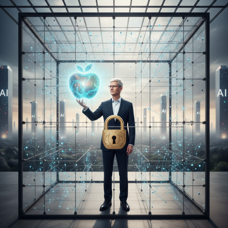 Illustration of Les limites de Tim Cook pour monétiser l'IA : Analyse d'une annonce d'Apple