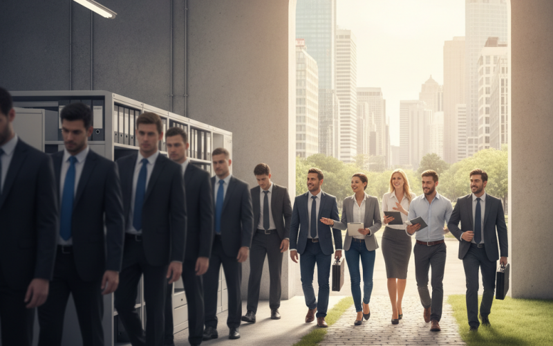 Illustration of "Cette obligation ennuyait tout le monde": les fonctionnaires pourront plus facilement prendre des disponibilités pour aller travailler dans le privé