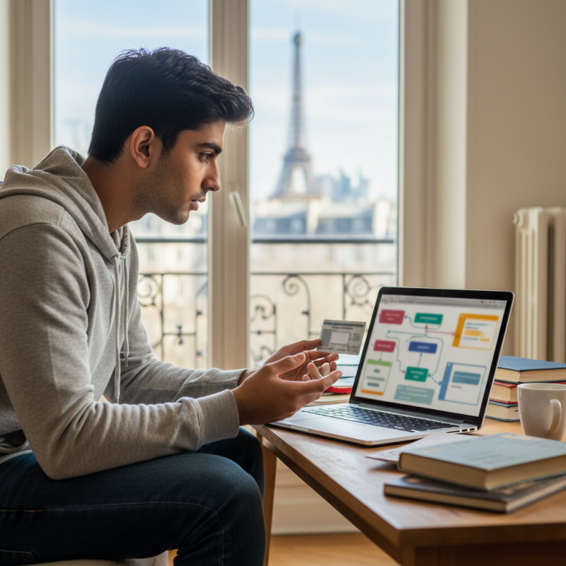 Illustration of L'apprenti étranger qui suit les enseignements en CFA en totalité à distance peut-il se voir délivrer une carte mention étudiant - Centre Inffo