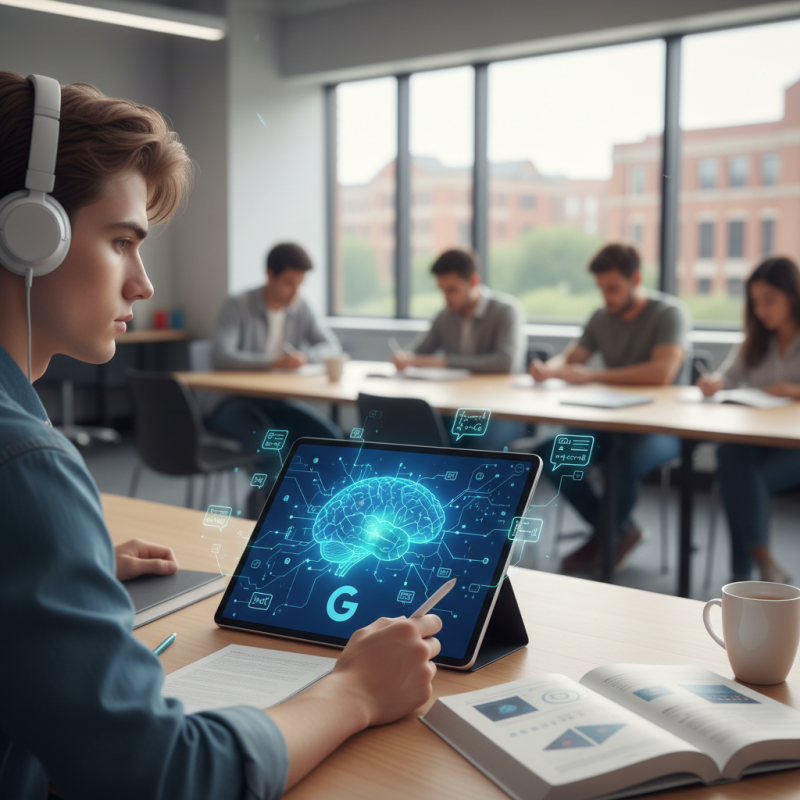 Illustration of Google propose désormais des examens de pratique du SAT gratuits, alimentés par Gemini