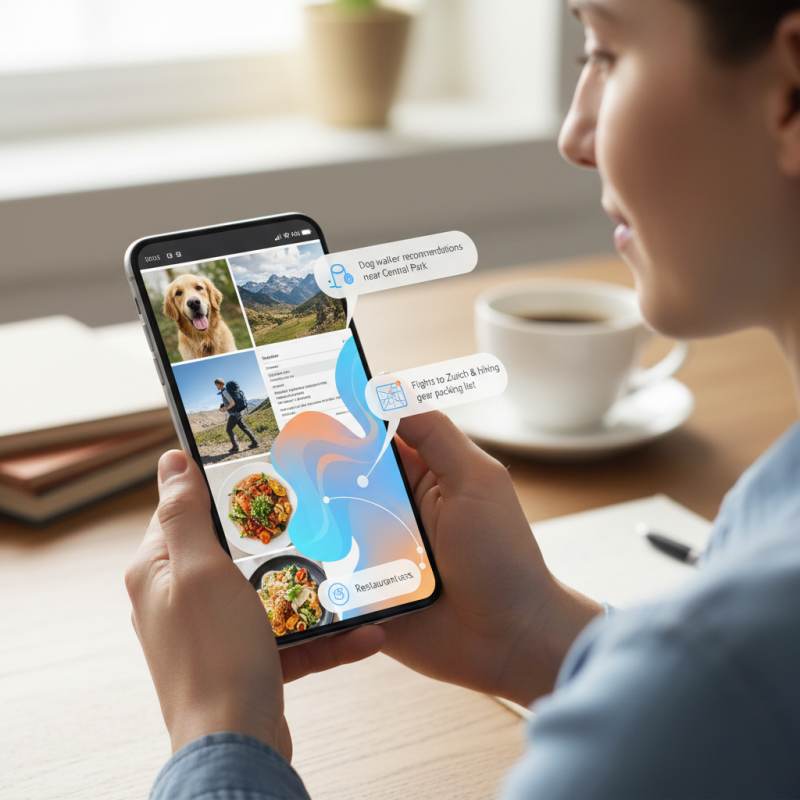 Illustration of La nouvelle fonction bêta de Gemini offre des réponses proactives basées sur vos photos, e-mails et plus