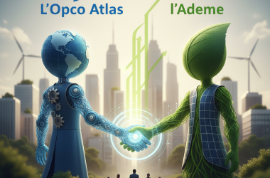 Illustration of L’Opco Atlas et l’Ademe unissent leurs forces pour accélérer la transition écologique dans les entreprises - Centre Inffo