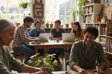 Illustration of L’expérimentation « Territoires zéro chômeur de longue durée » doit favoriser la formation informelle (Afref) - Centre Inffo