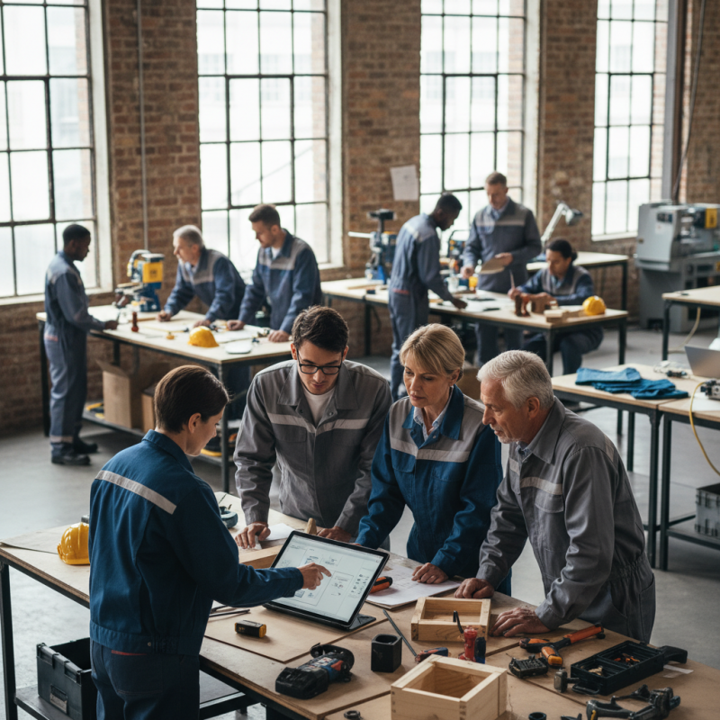 Illustration of Dans les entreprises à but d’emploi, la formation « apparait comme une nécessité » (Cereq) - Centre Inffo