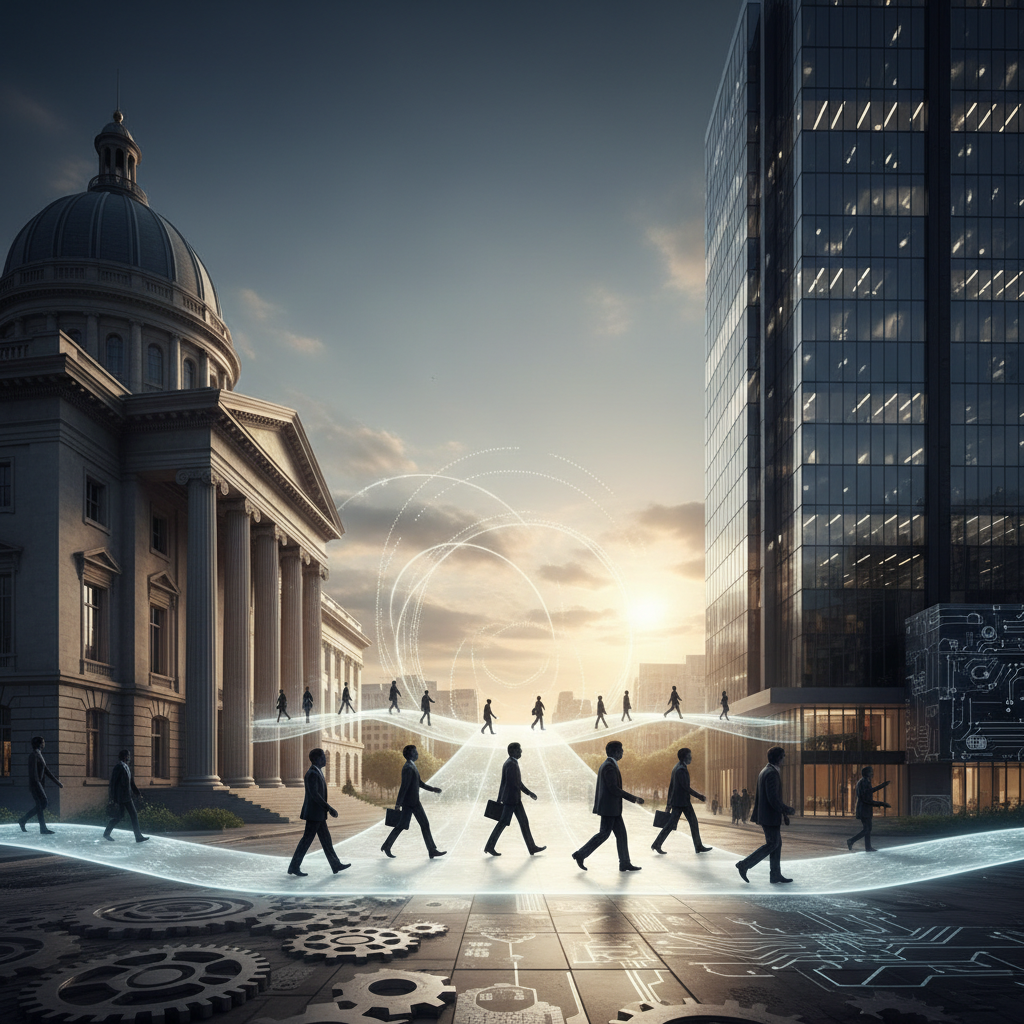 Illustration of Le cumul d’activités et les passages entre les secteurs public et privé | Le portail de la fonction publique