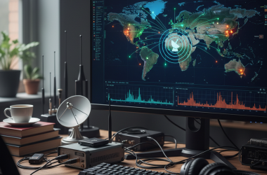 Illustration of Intercept - Un tableau de bord SIGINT pour votre clé RTL-SDR | Le site de Korben