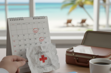 Illustration of Arrêt maladie pendant congés payés : report, acquisition, droits