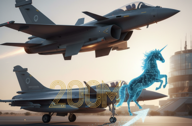 Illustration of Harmattan AI lève 200 millions de dollars lors d’un tour de financement Series B dirigé par Dassault Aviation, devient une licorne de la défense