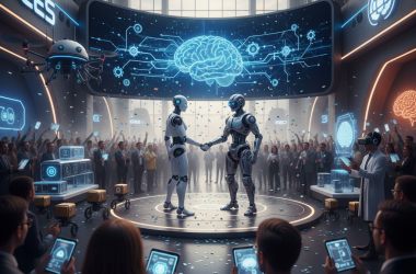 Illustration of CES 2026 : Suivez en direct pour découvrir le meilleur, le plus étrange et le plus intéressant en matière de technologie pendant la clôture de cet événement axé sur la robotique et l'IA