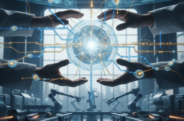 Illustration of La startup d'IA industrielle CVector récolte 5 millions de dollars pour son ‘système nerveux’