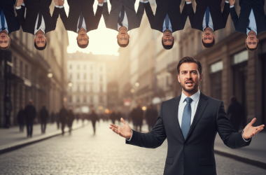 Illustration of "Ces gens marchent sur la tête": le président du Medef vent debout contre la réduction des allègements de charge sur les salaires