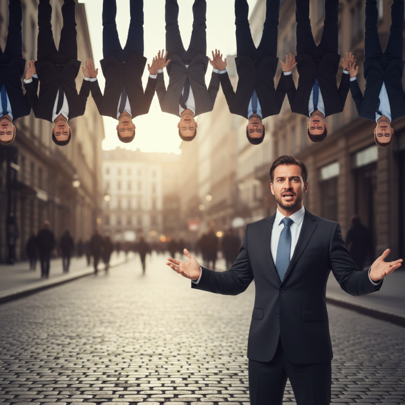 Illustration of "Ces gens marchent sur la tête": le président du Medef vent debout contre la réduction des allègements de charge sur les salaires