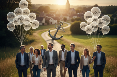 Illustration of "Pas de risque majeur que le chômage explose": pourquoi, malgré cinq trimestres consécutifs de baisse de l'emploi salarié, les économistes ne sont pas (trop) pessimistes pour la France