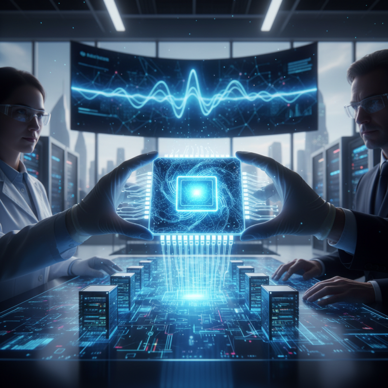 Illustration of Lancement par Nvidia de la nouvelle architecture de puces Rubin, puissante et innovante