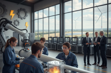 Illustration of En Centre-Val de Loire, dix millions d’euros pour développer les formations dans l’industrie et les énergies décarbonées - Centre Inffo