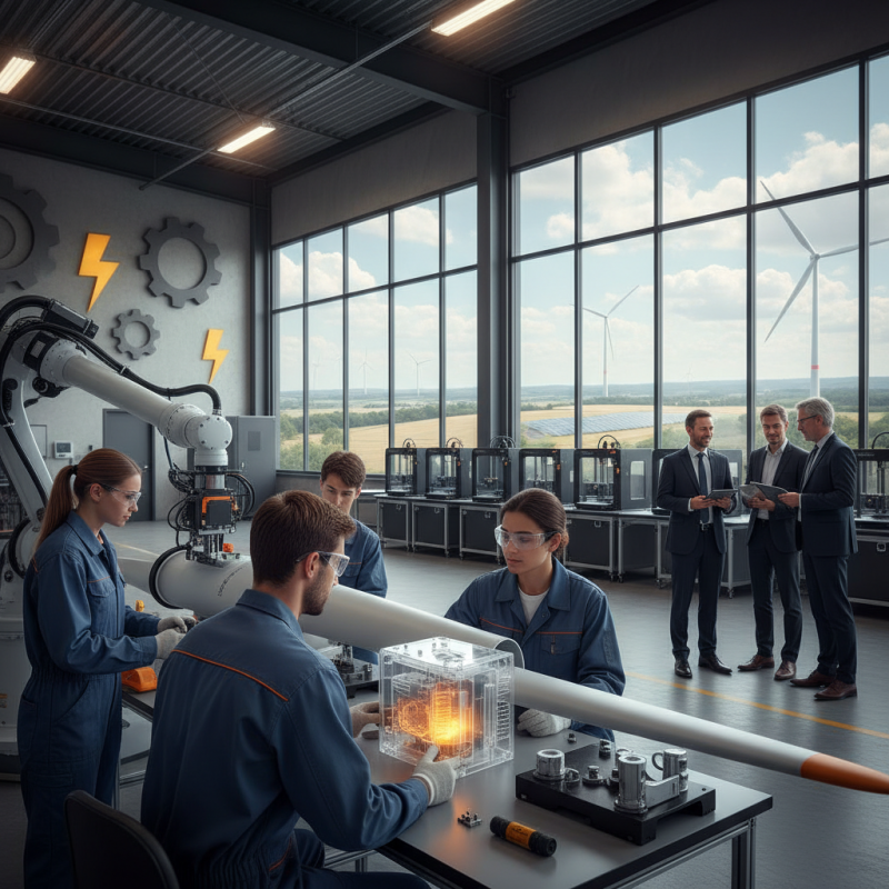 Illustration of En Centre-Val de Loire, dix millions d’euros pour développer les formations dans l’industrie et les énergies décarbonées - Centre Inffo