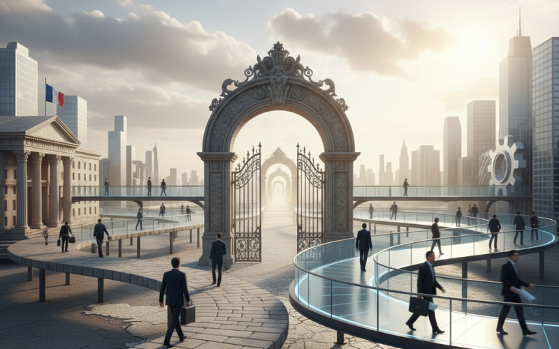 Illustration of Le cumul d’activités et les passages entre les secteurs public et privé | Le portail de la fonction publique