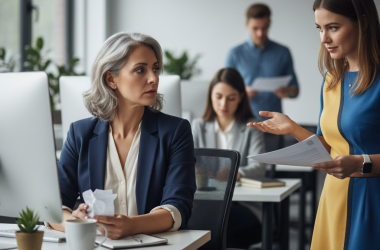 Illustration of Elle a 55 ans et on veut "la payer comme une débutante" après son arrêt pour soigner un cancer : au travail, les discriminations liées à l'âge frappent davantage les femmes