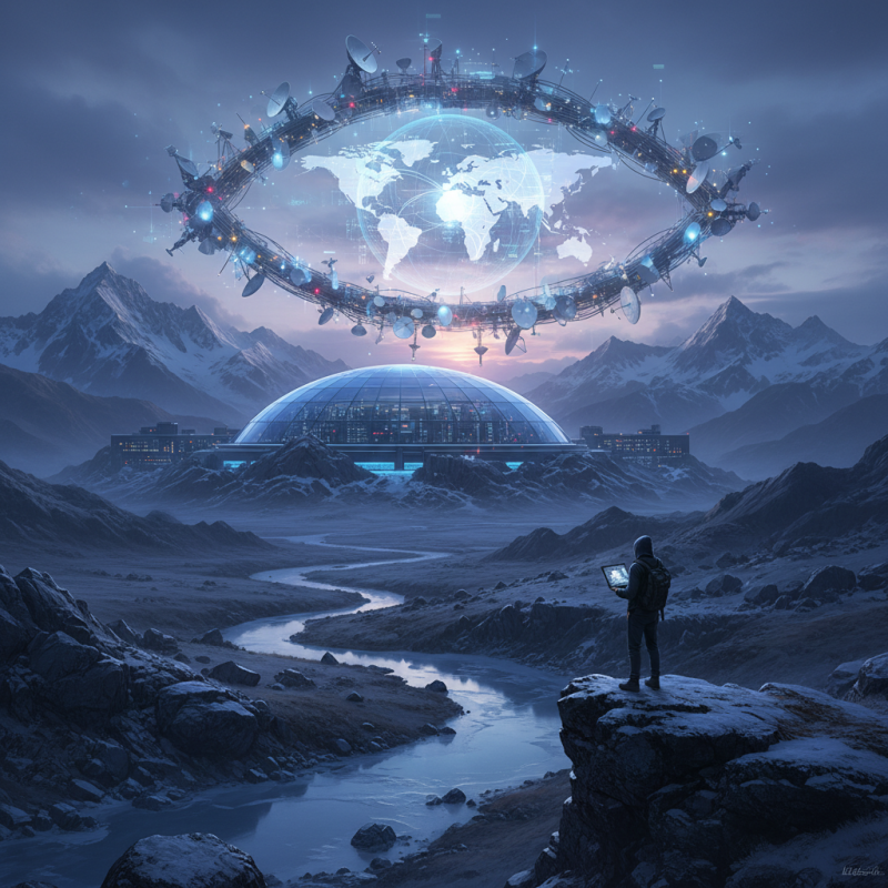 Illustration of Palantir - L'histoire secrète de l'œil numérique qui voit tout | Le site de Korben