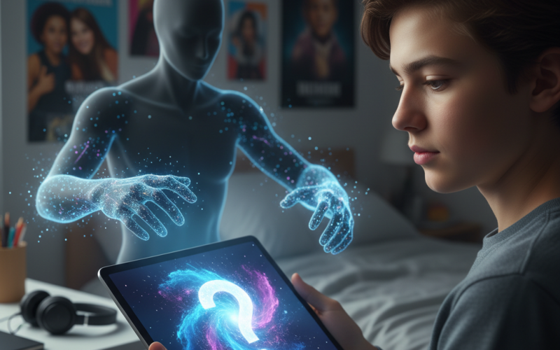 Illustration of Dans un effort pour protéger les jeunes utilisateurs, ChatGPT va maintenant deviner votre âge