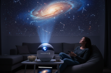 Illustration of Test du Macchiatto Pro : un super planétarium HD pas cher pour la maison | Le site de Korben