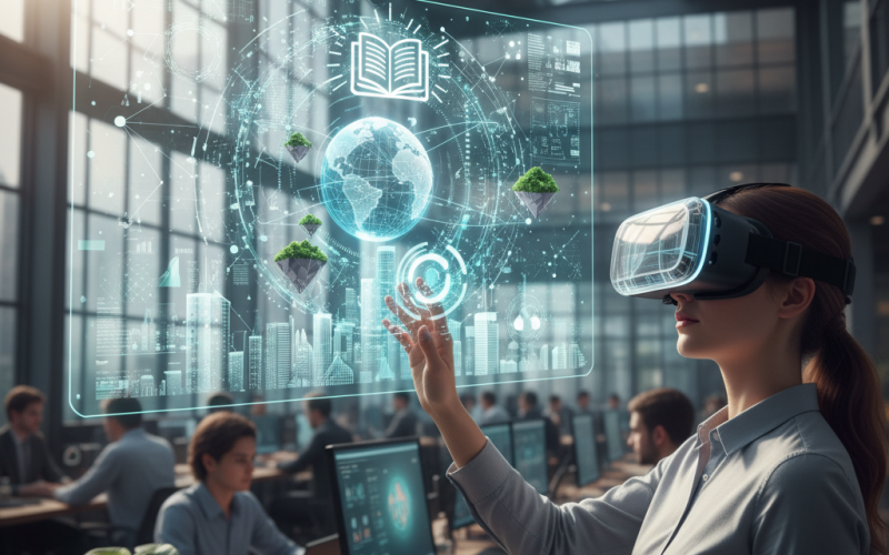 Illustration of L’Opiiec publie un rapport sur le métavers - Centre Inffo