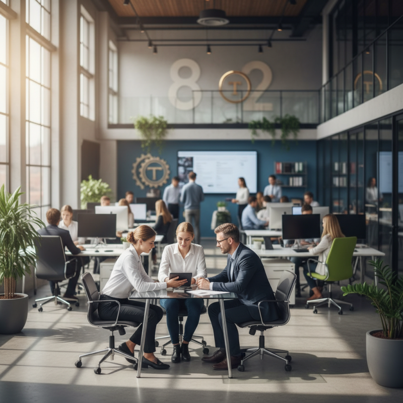 Illustration of 82% des employeurs des apprentis du supérieur exercent dans le secteur tertiaire - Centre Inffo